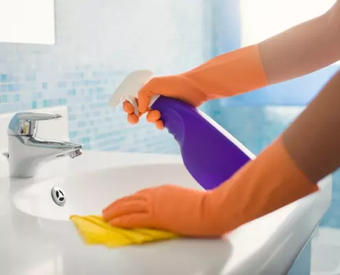 Reinigungsdienst Sanitär