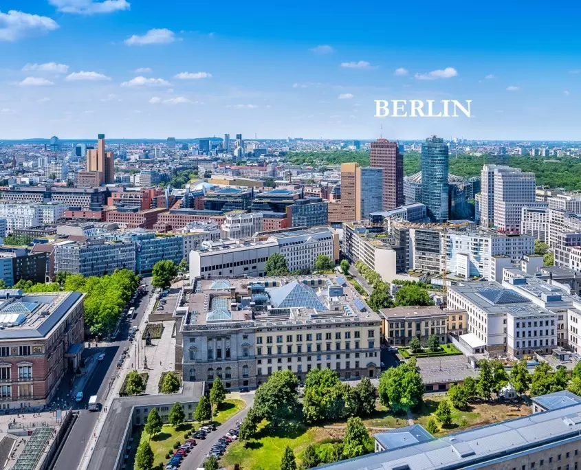 Gebäudereingung Hauptstadt Berlin