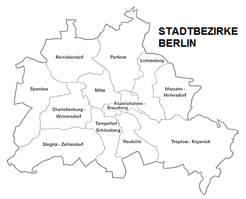 Stadtbezirke Berlin